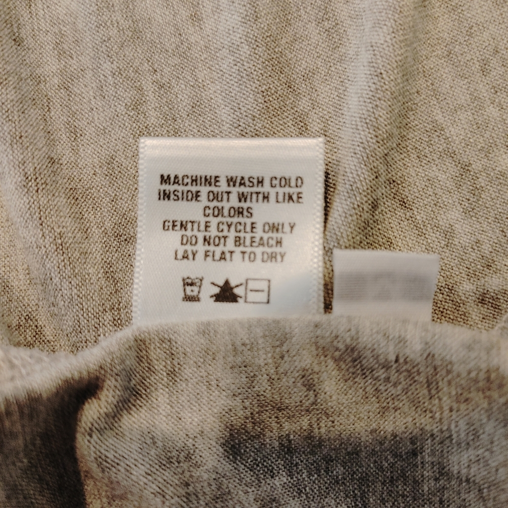 FEEL THE PIECE BY TERRE JACOBS TANK WITH ZIPPER DETAIL, GRAY M - Picture 8 of 8